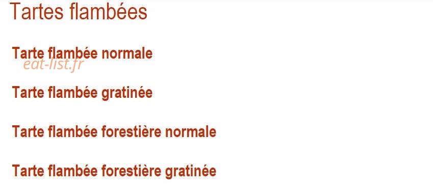Restaurant barbe rousse — carte page 6
