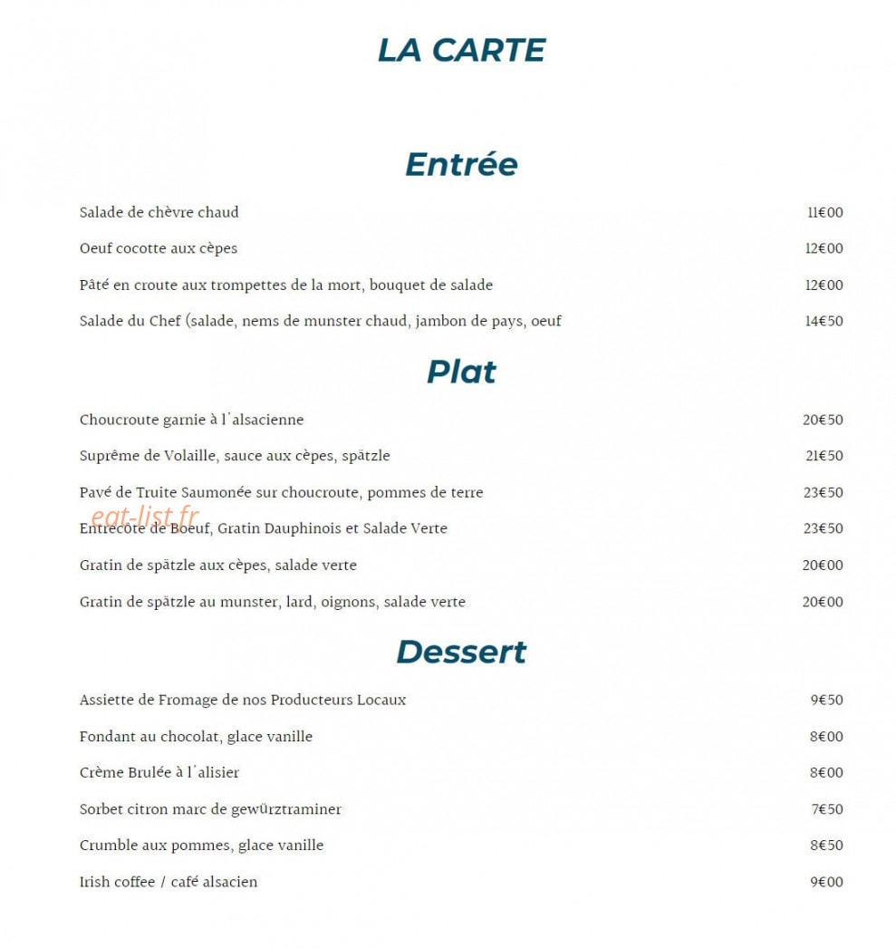 Au Heimbach — carte page 1