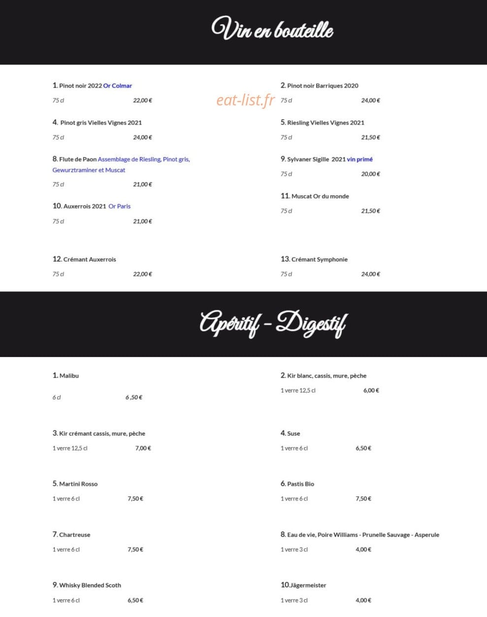 Domaine de l´Edelweiss — carte page 9