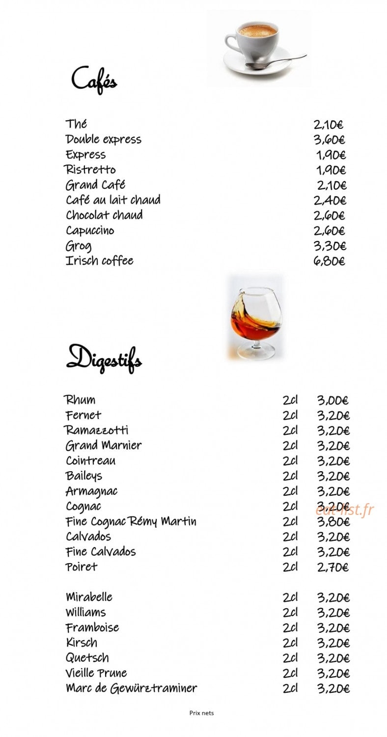 Restaurant au Wasigenstein — carte page 21