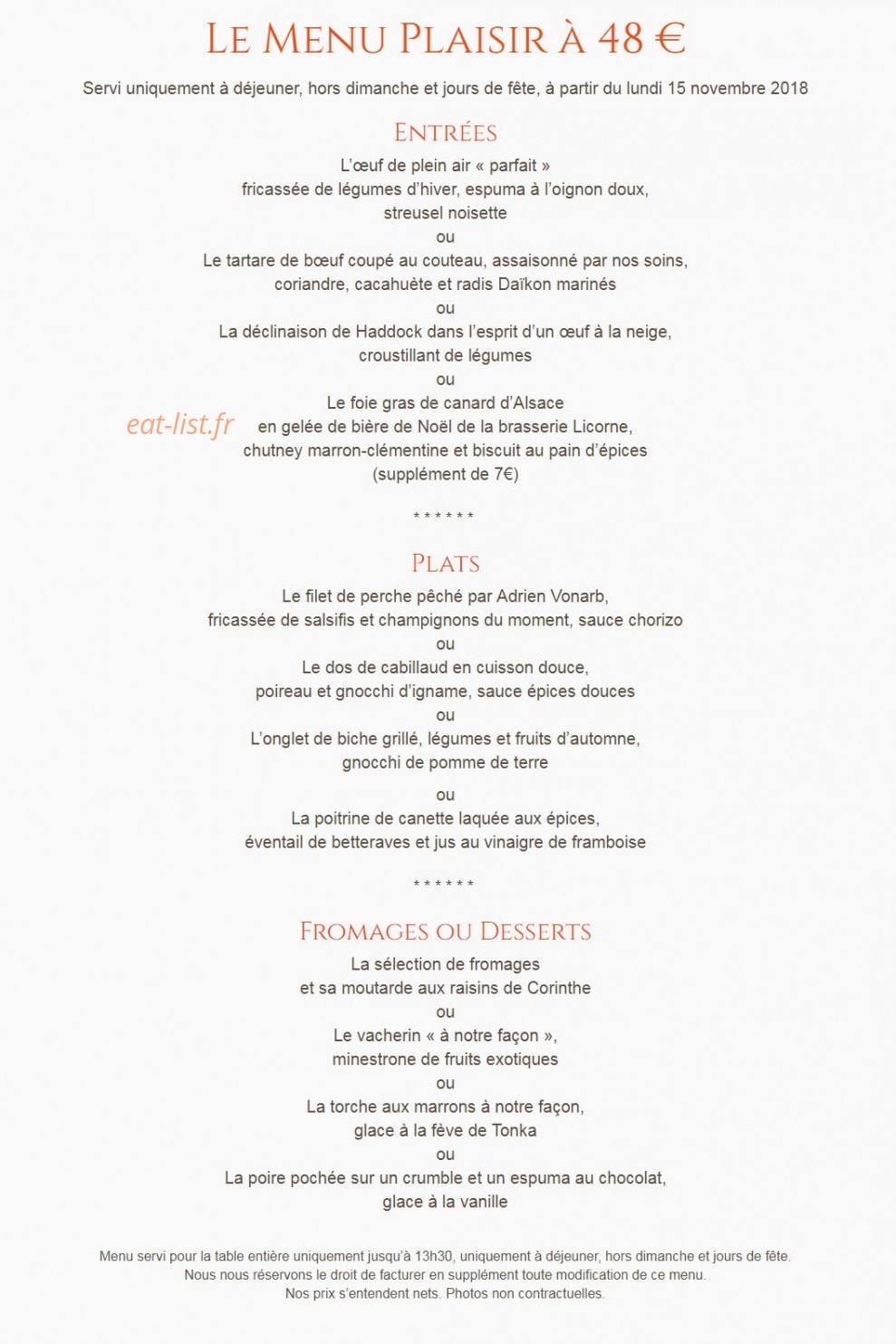 Le Cerf — carte page 6