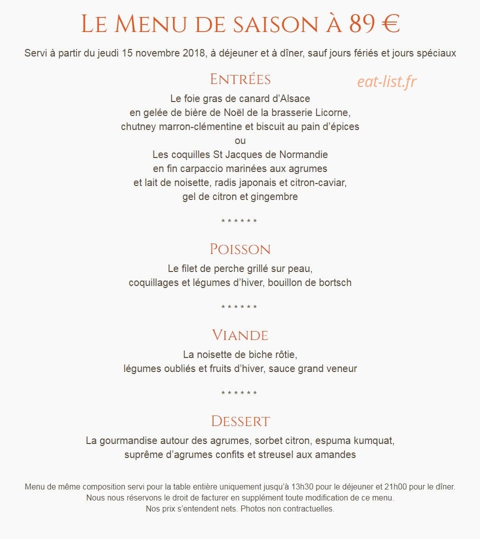 Le Cerf — carte page 7