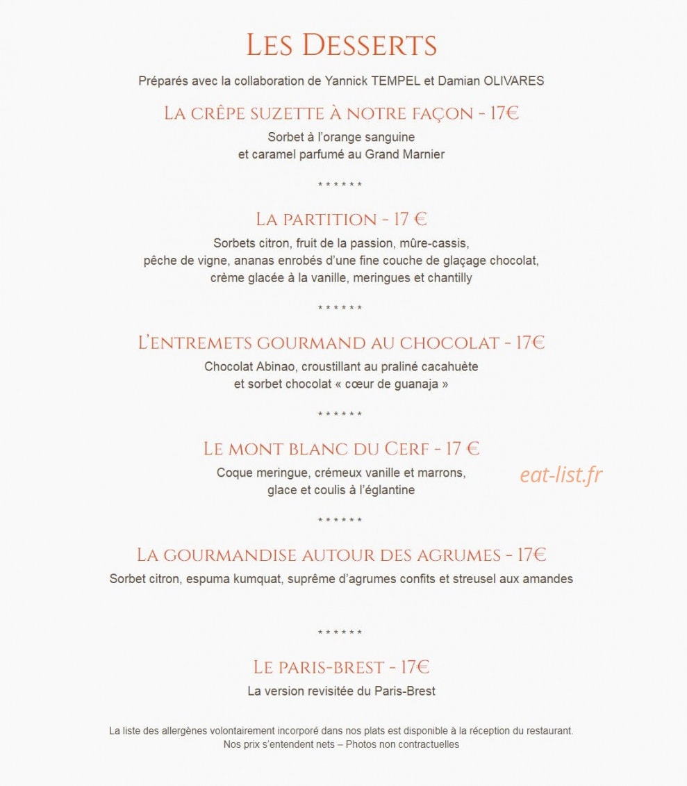Le Cerf — carte page 5