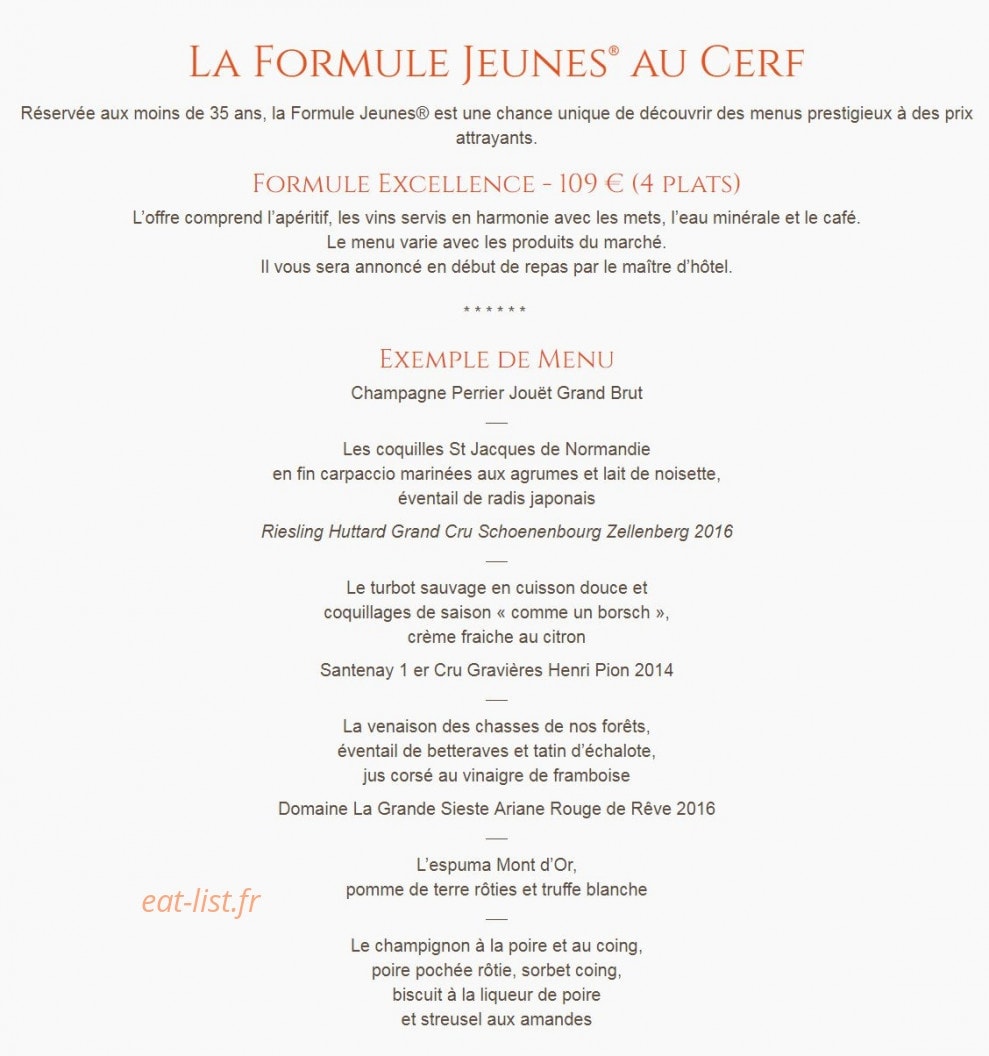 Le Cerf — carte page 9