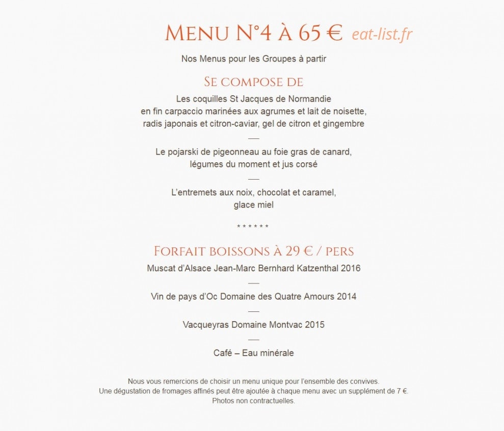 Le Cerf — carte page 14