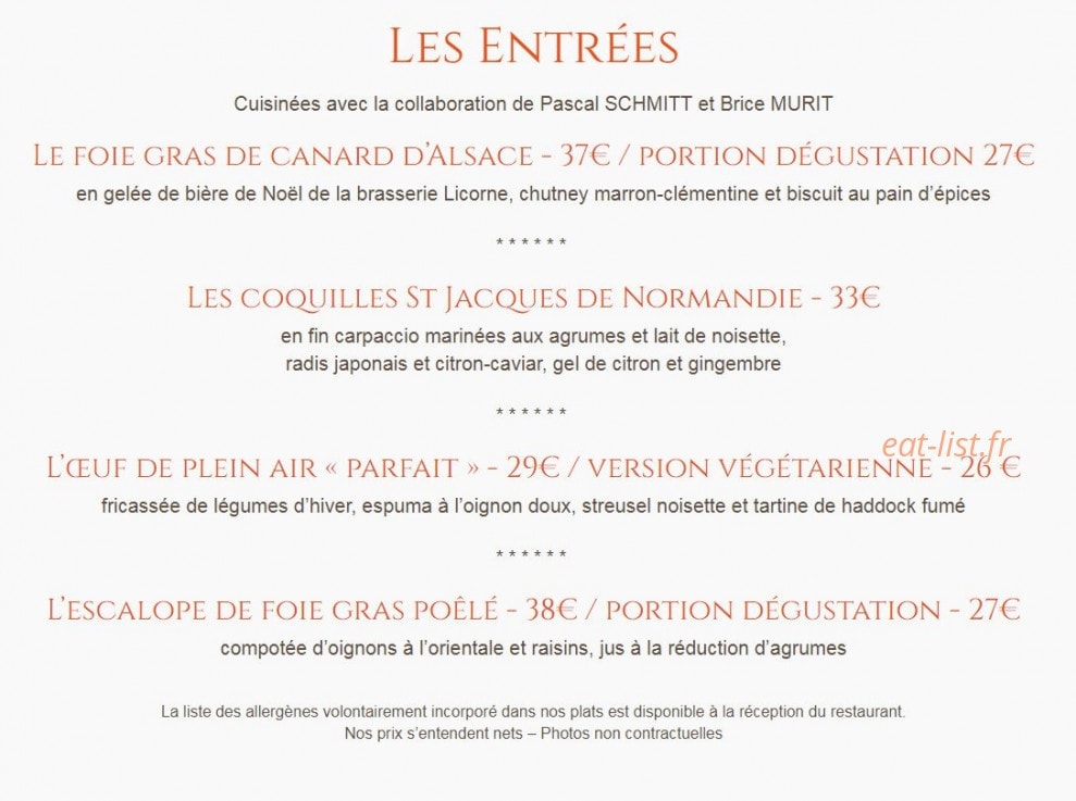 Le Cerf — carte page 1