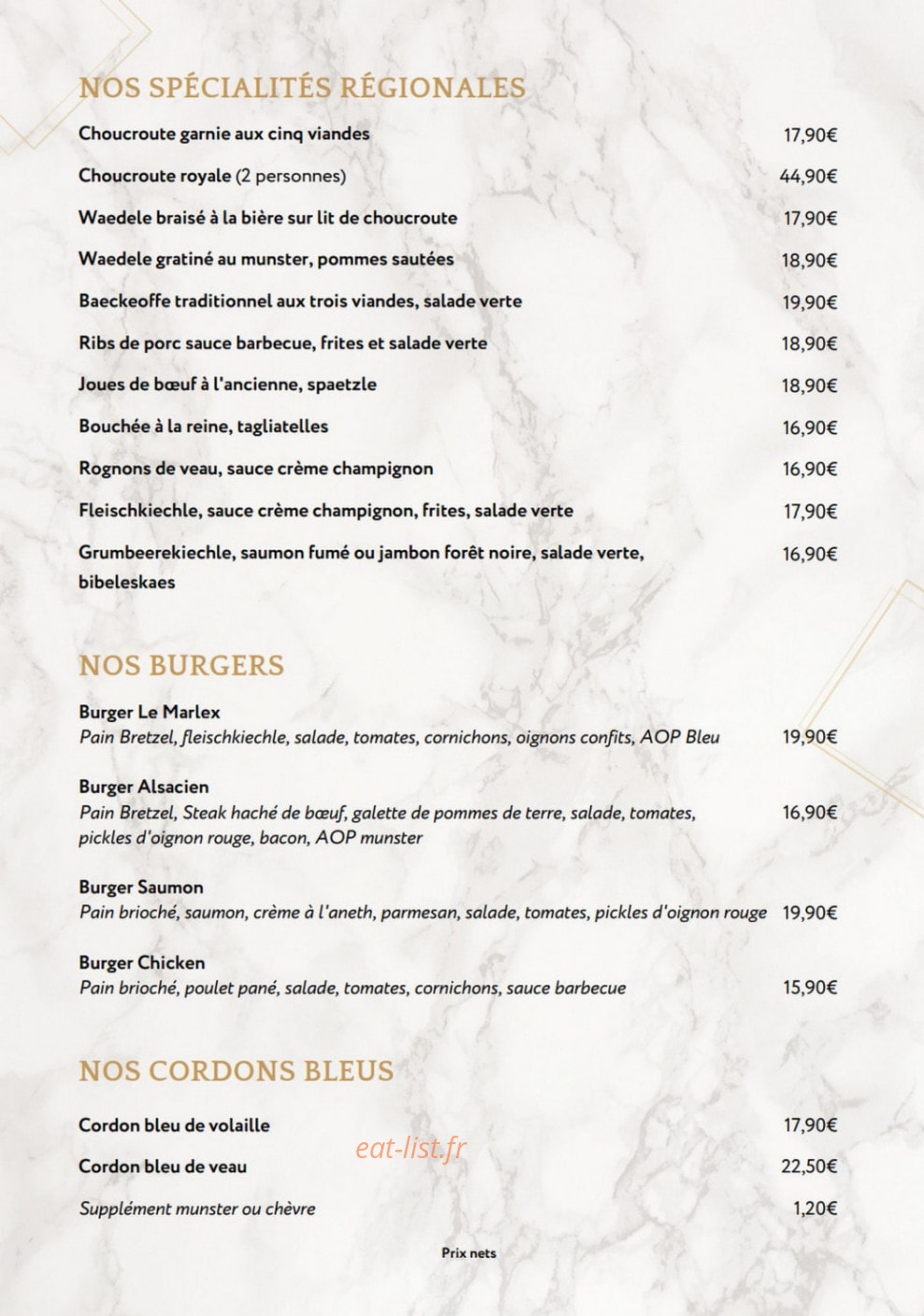 Le Marlex — carte page 2