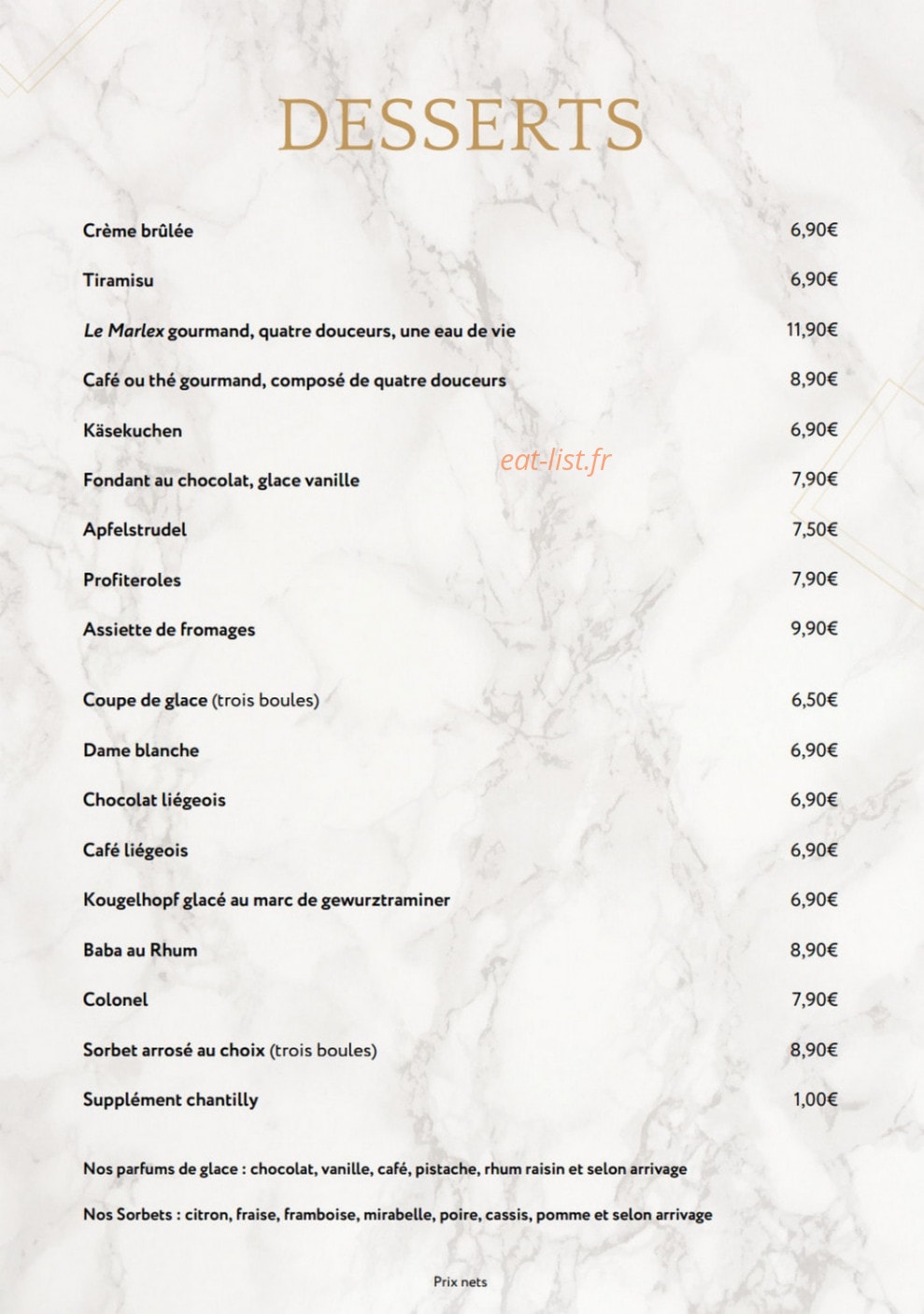 Le Marlex — carte page 6