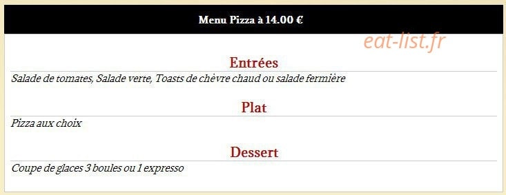 Chez Michel — carte page 9