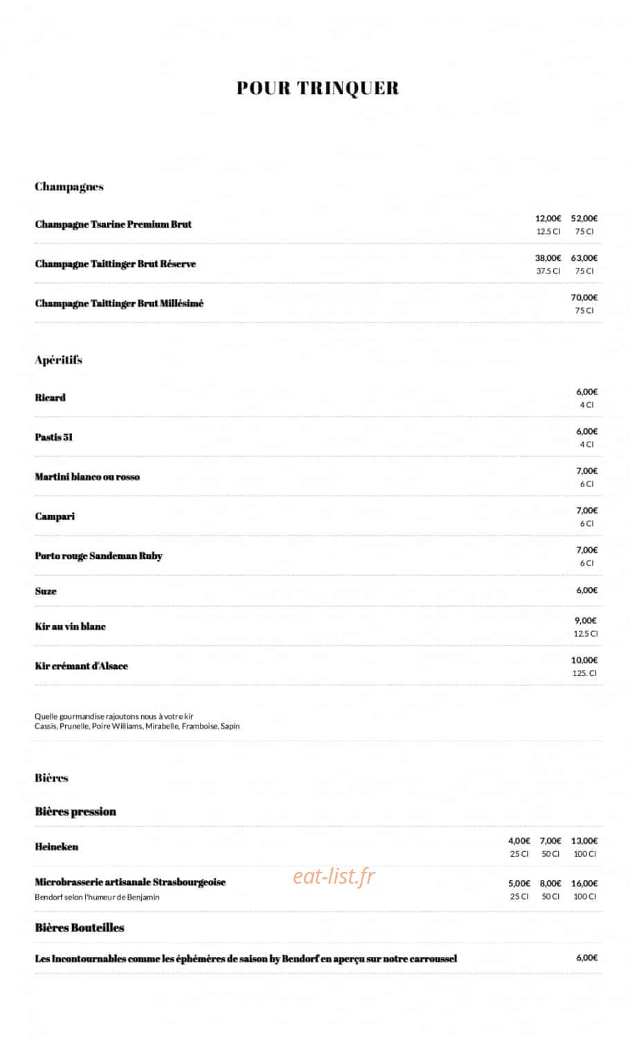 Terres Gourmandes — carte page 4