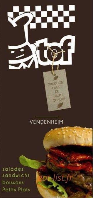 Chez Tof — carte page 1