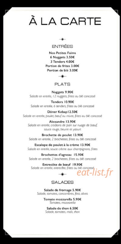 Evin — carte page 2