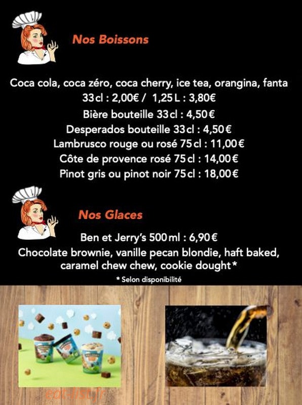 L'unik Pizza — carte page 5