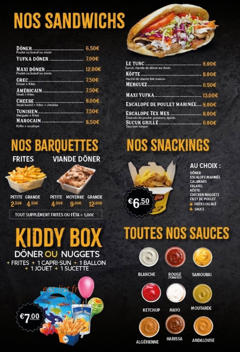 Le Pacha — carte page 3