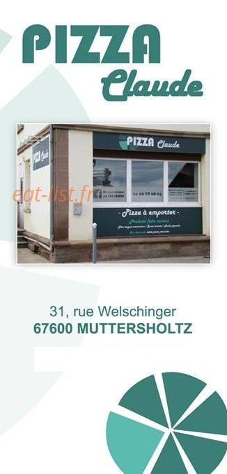 Pizza claude — carte page 1