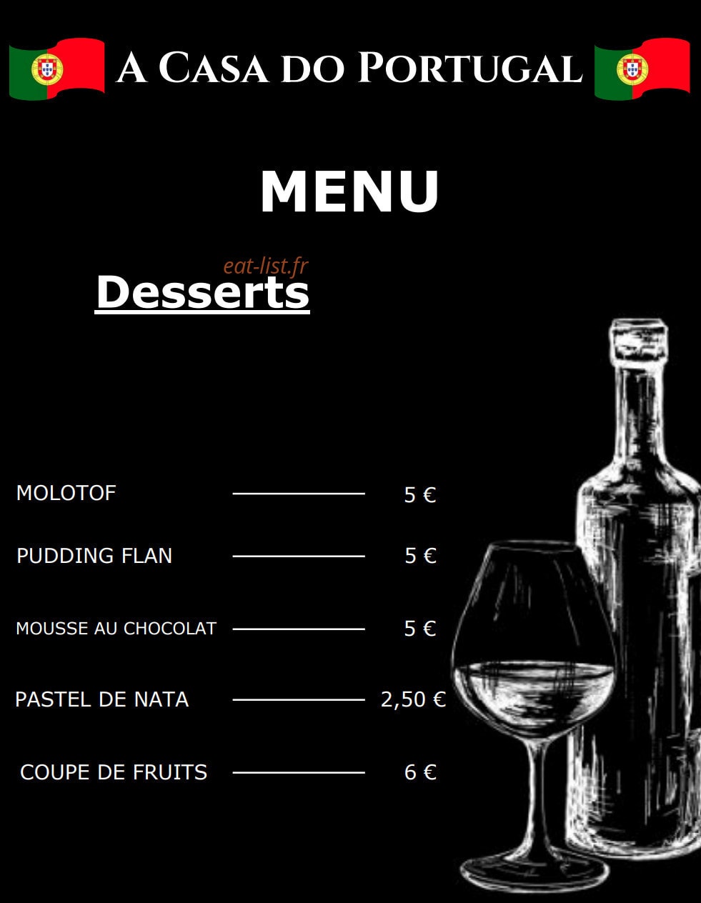 A Casa Do Portugal — carte page 5