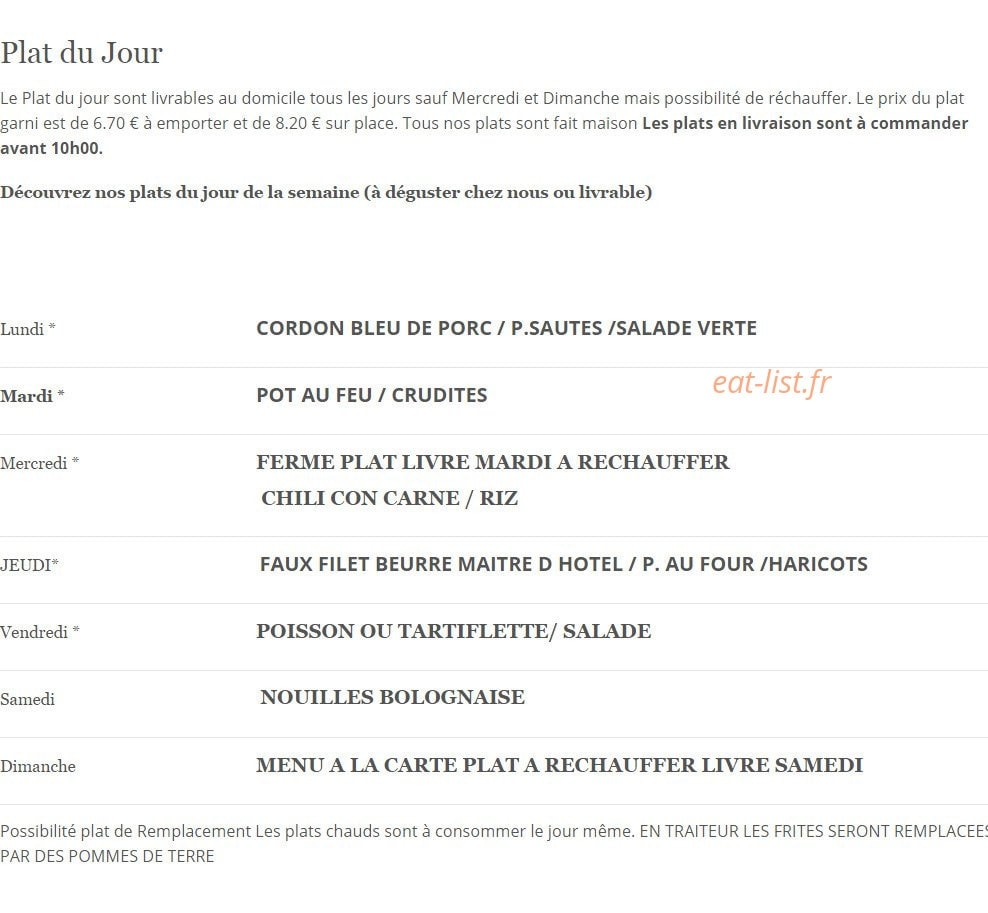 Au Pied de Boeuf — carte page 3