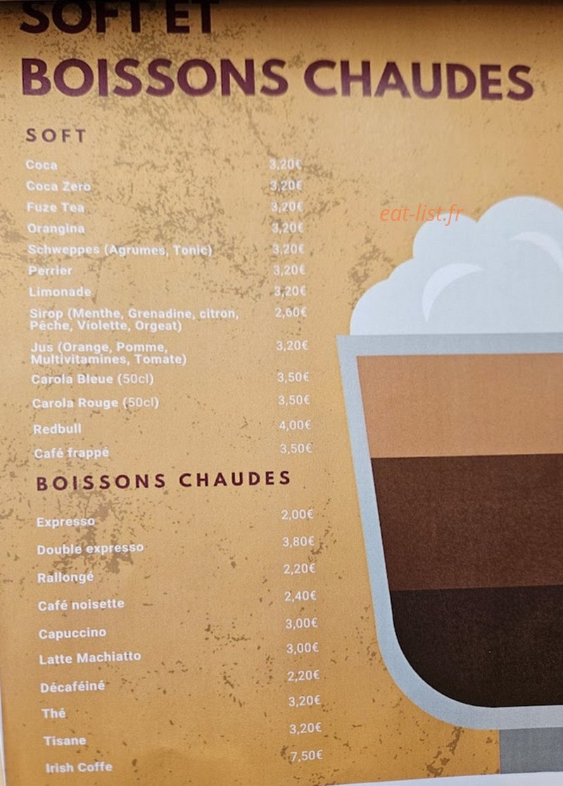 Brasserie l'Alsace — carte page 3