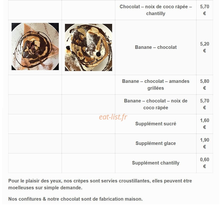 Crêp'Ôz — carte page 7