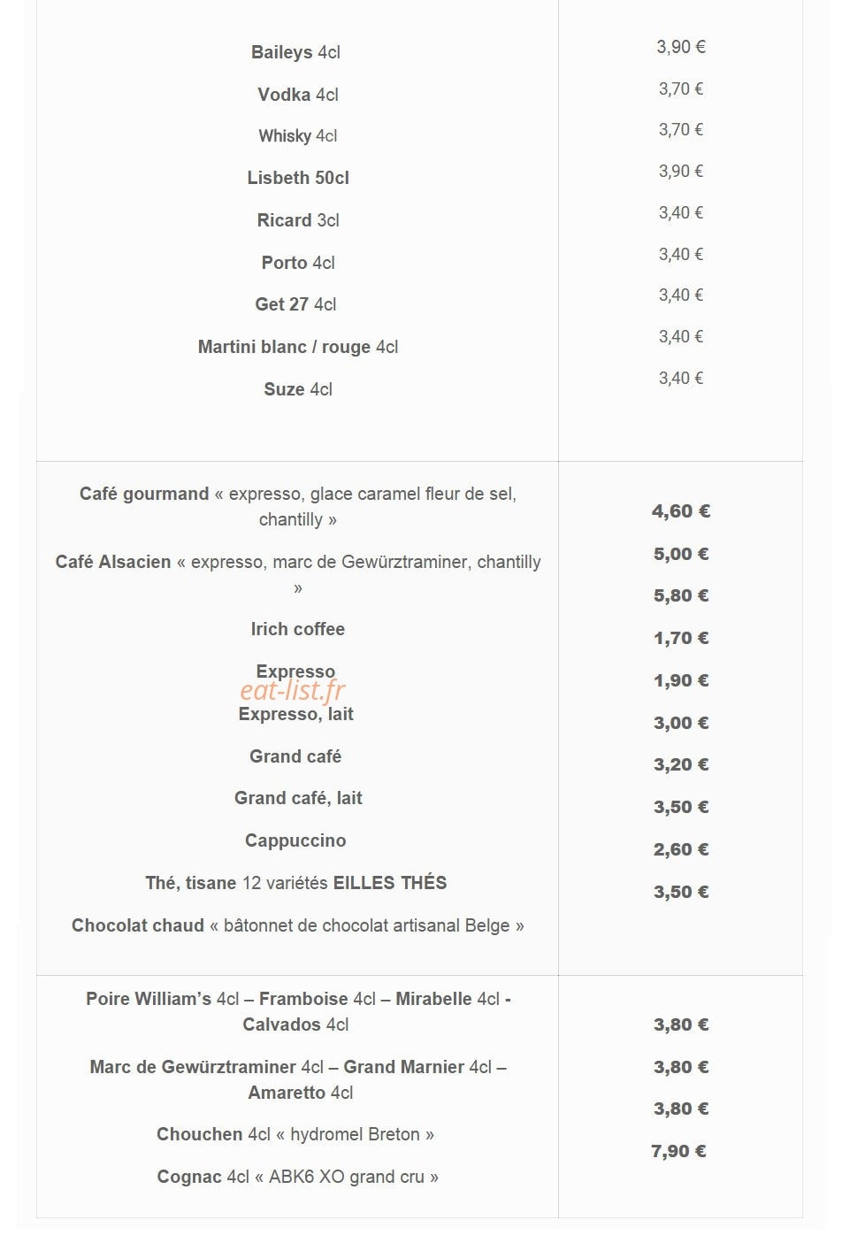 Crêp'Ôz — carte page 13