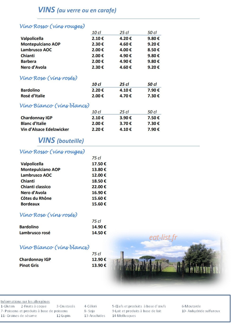 Da Salvatore — carte page 6
