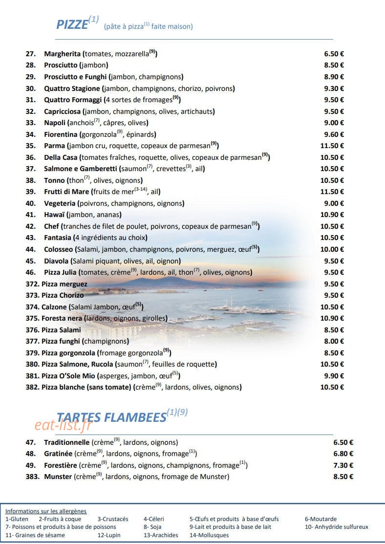 Da Salvatore — carte page 3