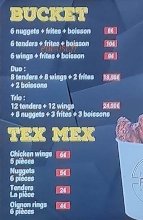 Heaven Food — carte page 2