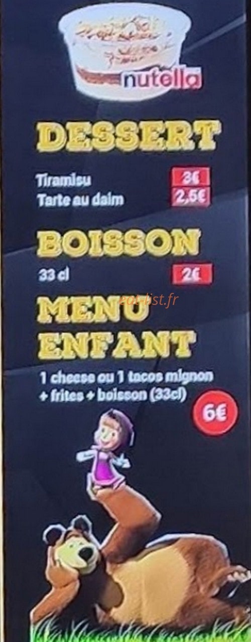 Heaven Food — carte page 4