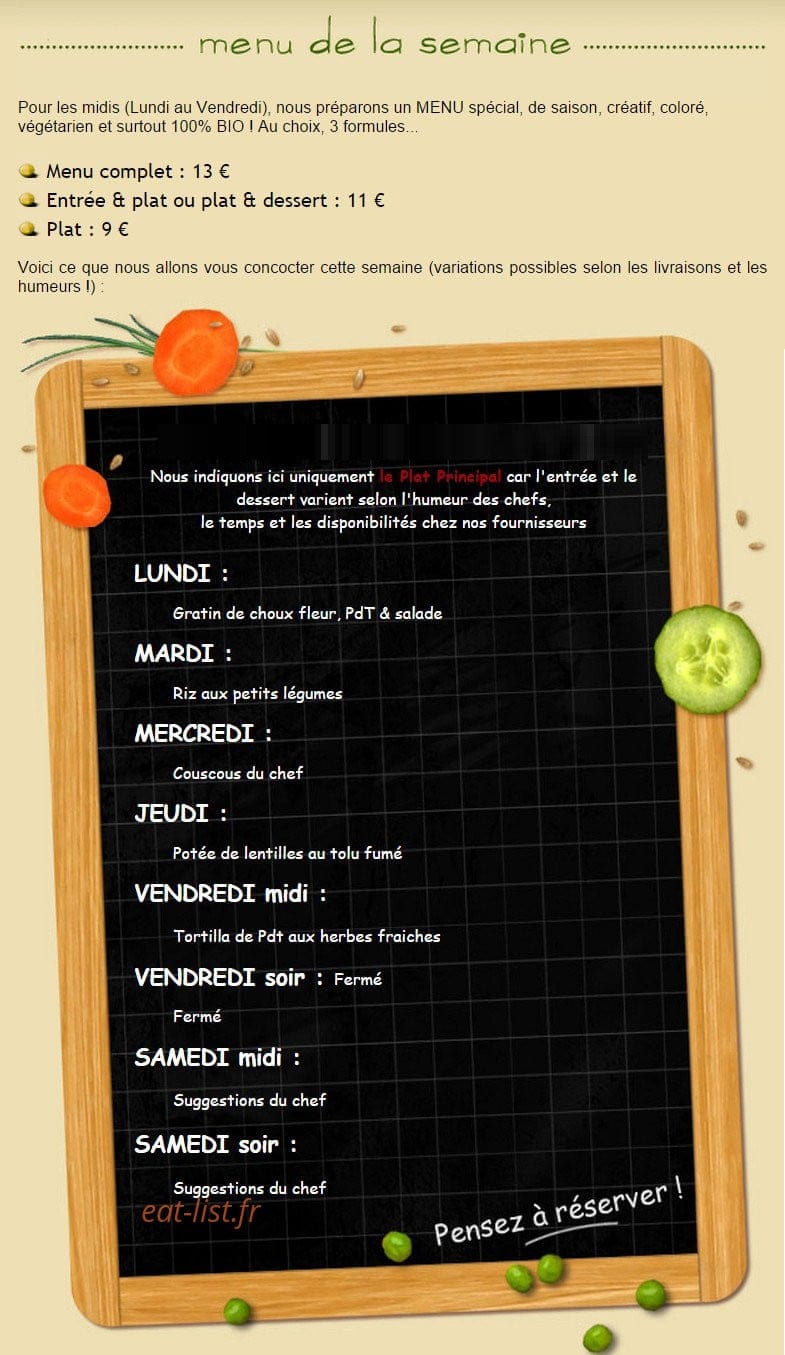 L' Acoustic — carte page 1