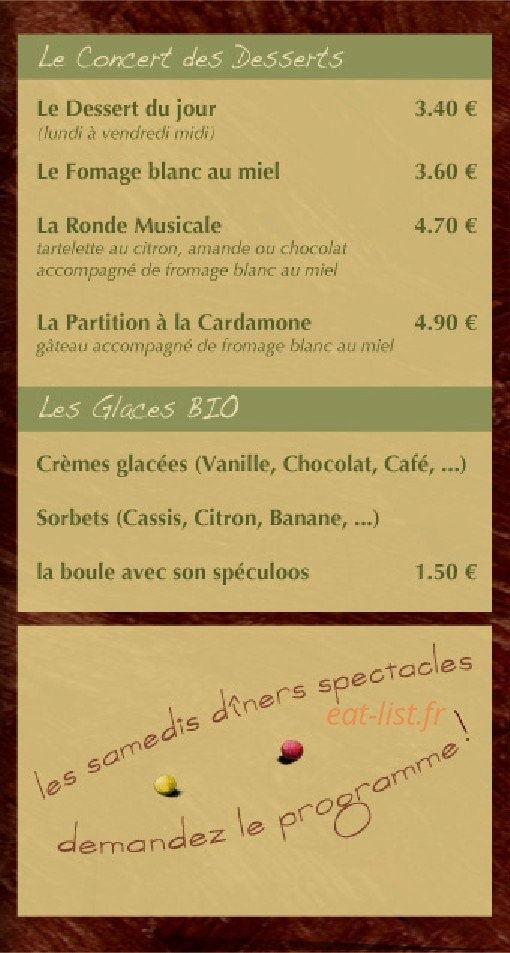 L' Acoustic — carte page 6