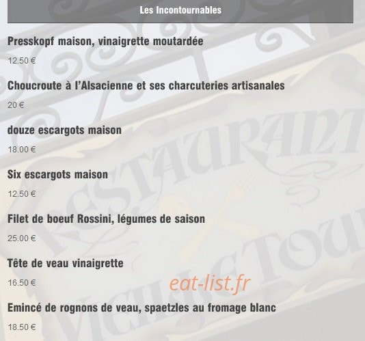 La Vieille Tour — carte page 2