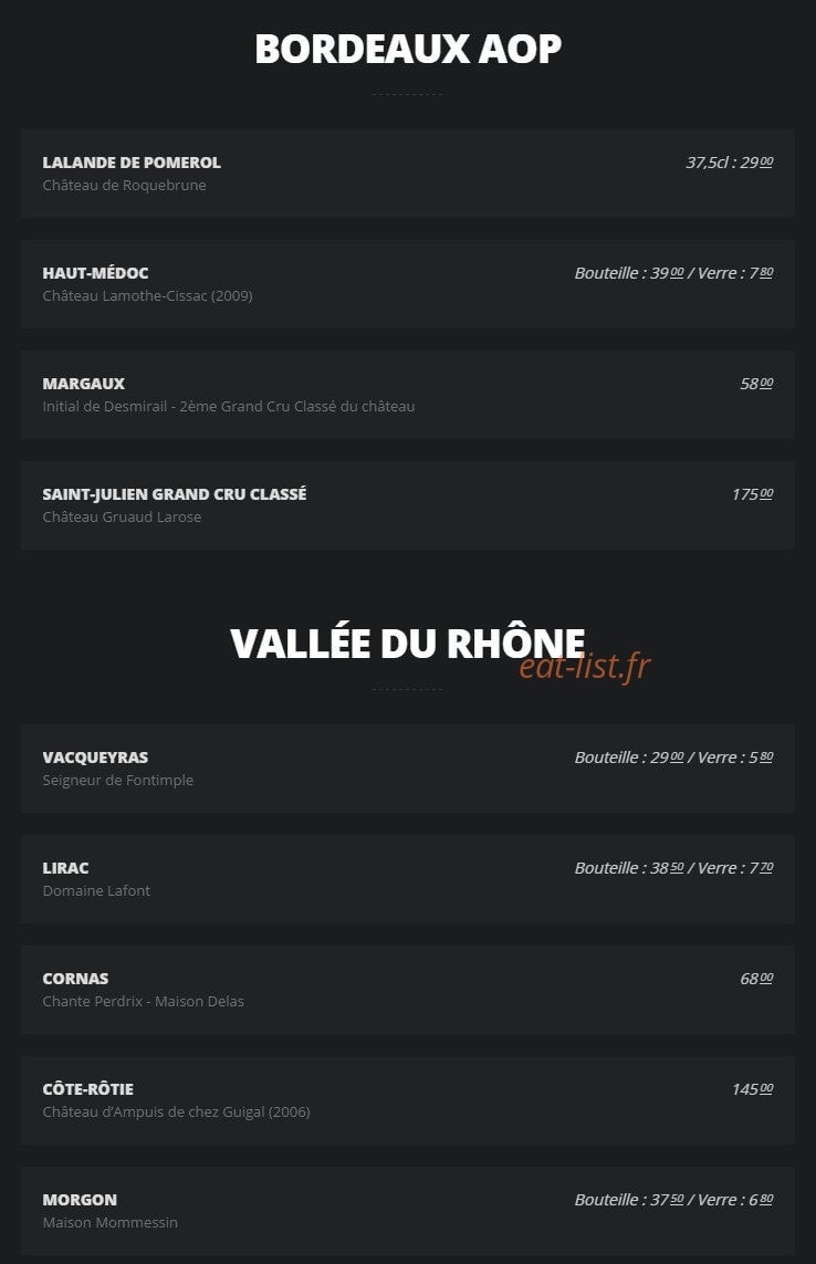 Le Schatzy — carte page 4