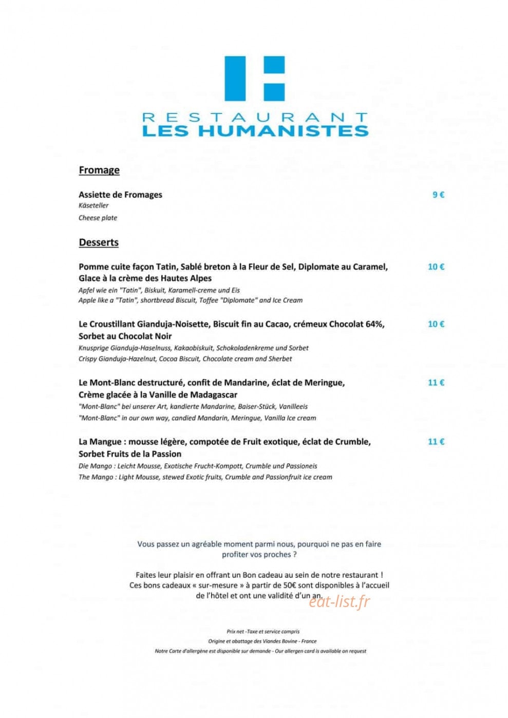 Les Humanistes — carte page 3