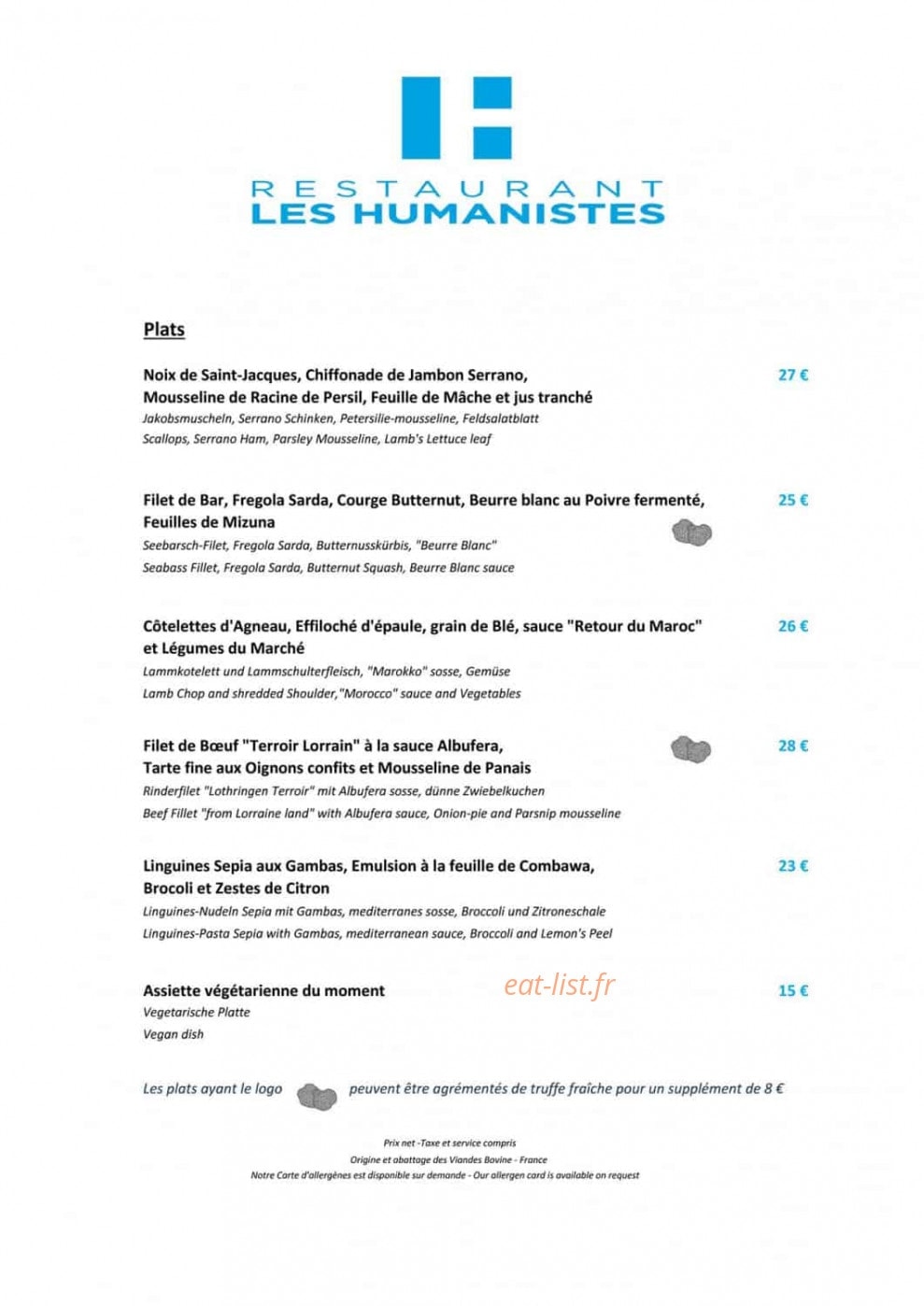 Les Humanistes — carte page 2