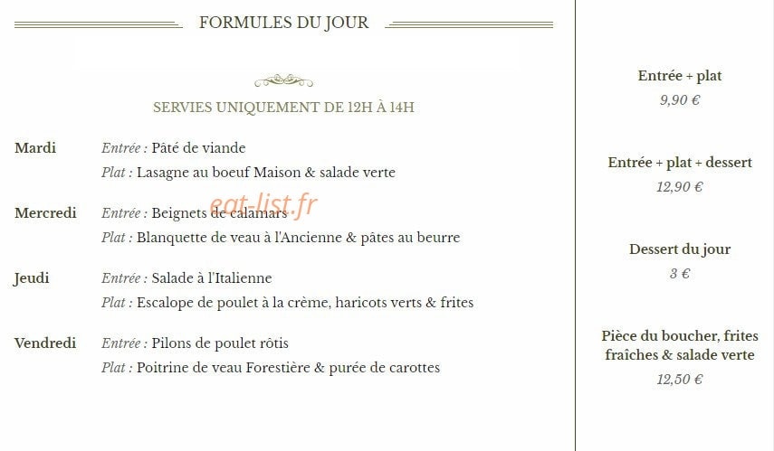 La cour des Chasseurs — carte page 1