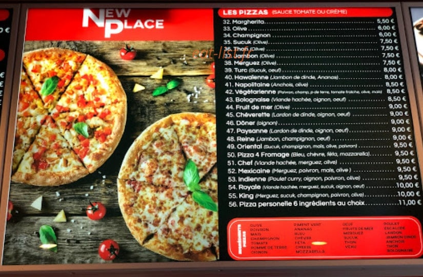 New Place — carte page 2