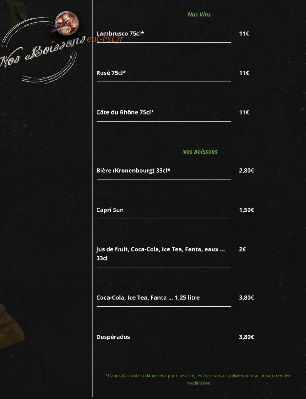 Pizz'a Gogo — carte page 5