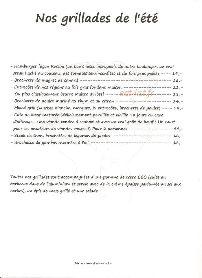 Le Chauve Sourit — carte page 2