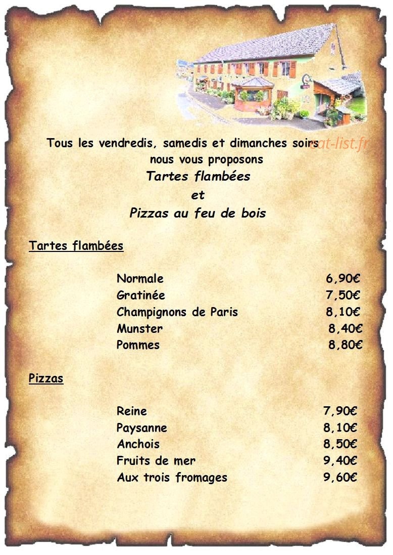 Au Bain — carte page 4