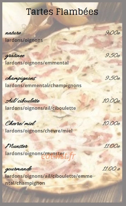 Le Grill de Pascal — carte page 3