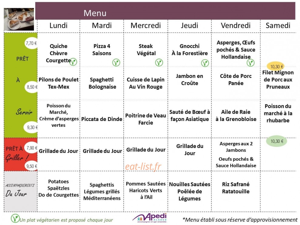 Aux Trois Relais — carte page 1