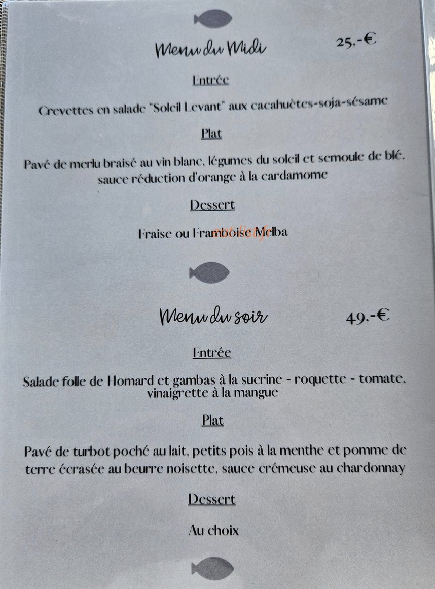 El Ceviche — carte page 3