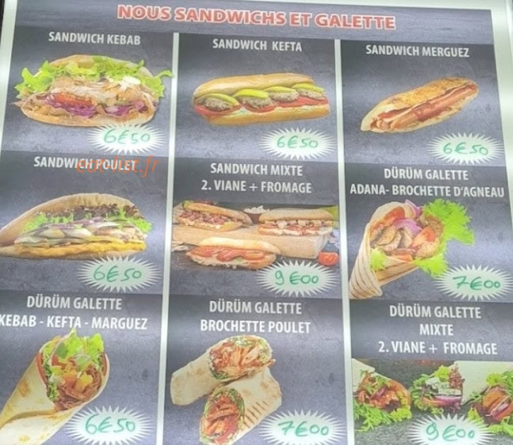 La Terrasse grille kebab — carte page 2