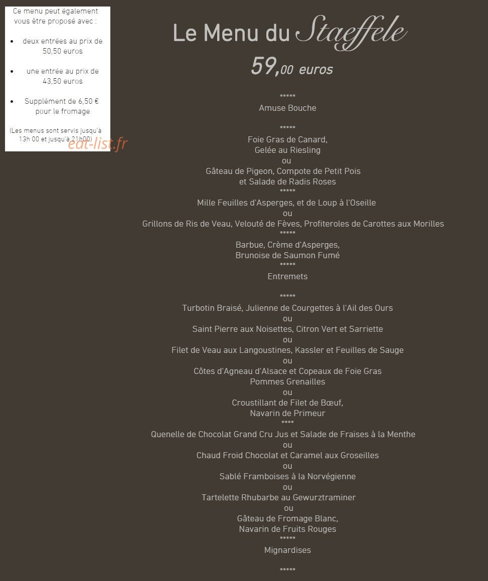 Staeffele — carte page 5
