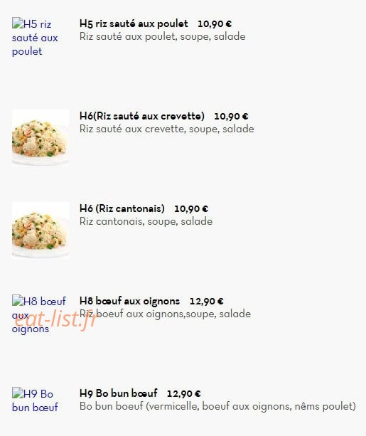 Tokyo Sushi — carte page 14