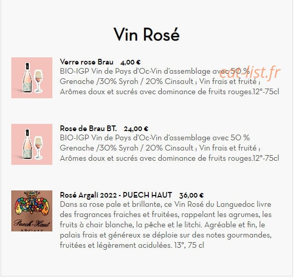 Chez ba noi — carte page 11