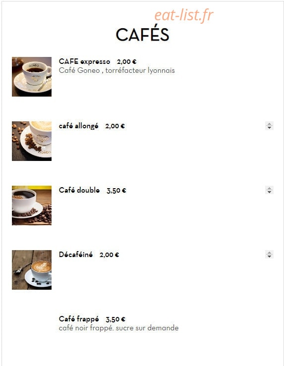 Chez ba noi — carte page 19
