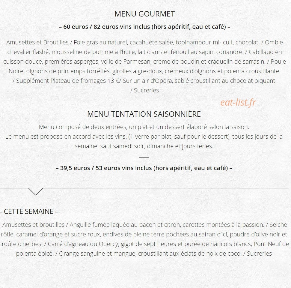 Auberge Frankenbourg — carte page 3