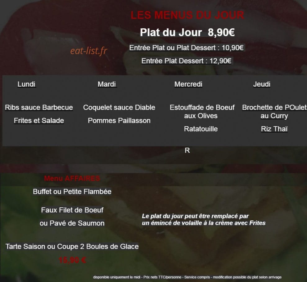 Le Parc — carte page 1