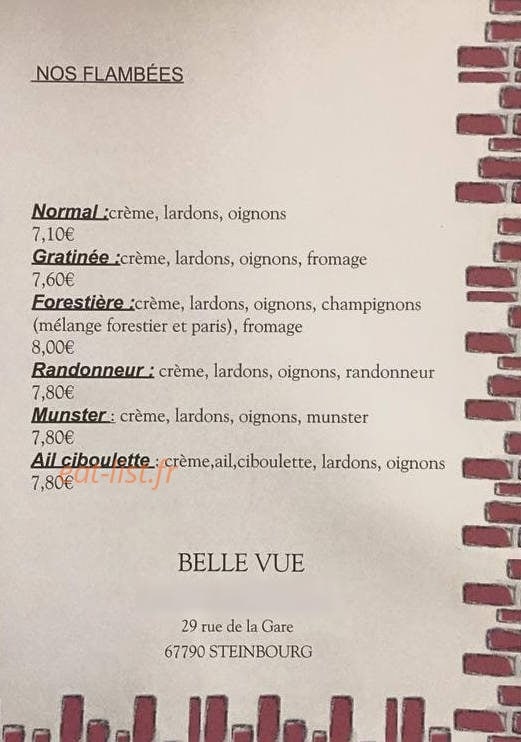 Belle Vue — carte page 2
